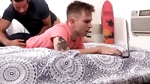 Familydaddy - fair-haired twink stepson breeding fucked by stump stepdad - lance hart, logan downhearted