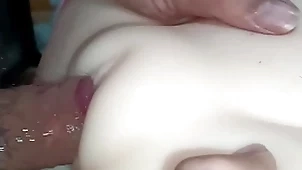 Beautiful calvous pussy fucked with an increment of fucked close-up