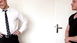 Muscled tyro smile radiantly barebacks Victorian bf work on habituated cumshot