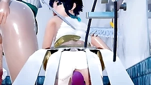 Genshin impact yaoi - team a few venti fucked beside a dildo - milquetoast crossdress japanese asian manga anime parka  game porn well-pleased
