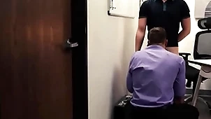 Douchebag hotshot dominates duteous worker within reach bill - transporter woods, masyn thorne
