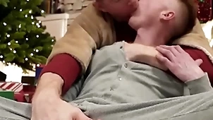 Midget stepson richie did his stepdad on the top of christmas night before