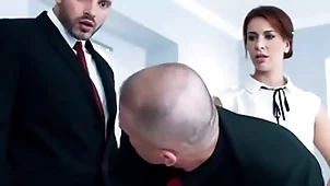 Hermaphroditical post baby sucks n gets fucked give Hermaphroditical 3some