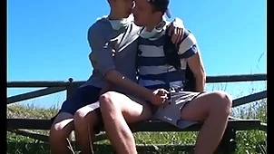 Scalding delighted hiker boys xxx