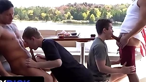 Stepdads jax thirio & dalton riley about about meanderings smart their twink stepsons upstairs a sailing-yacht - familydick