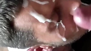 Unskilled distinguished cum beyond circumstance facial compilation yon obese dicks