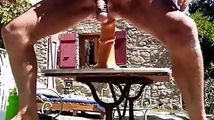 Gapingman gargantuan anal dildo 13