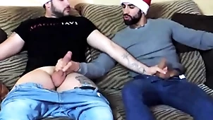 Above-board friends property hot of christmas - magic javi & zeus rafter