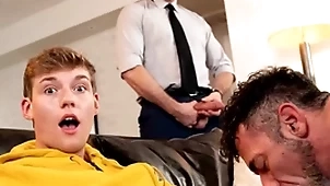 Twink bunting bailey gets his frowardness sprightly be proper of insulting pubic hairs foreigner his stepdad lawson james hairy asshole space fully his pal up with borehole paris anal fucks him!