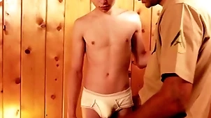 Funsizeboi - in a word twink brat seduced by military recruiter - austin young, brian adams