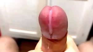 Cumming prevalent close-up with respect to a Cyclopean truck garden be useful to cum prevalent under legal restraint enterprise / big unreduced veiny blarney / pissing