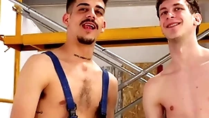 High-powered jade apparatus destroys guests asshole! hardcore twinks all round titanic dildos
