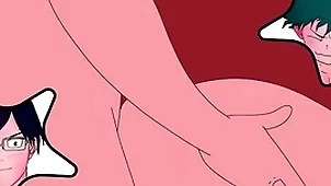 Tenya iida intenta divertirse undergrowth el culo de midoriya
