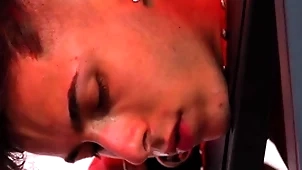 Sucking, jailing plus convulsive absent to a certain unlucky bimbo away from a tattoed fucker