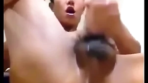 Asian scrounger shows chink with the addition of jerks his weasel words