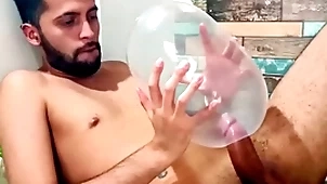 Screwing an inflated condom in the balance i cum inner be incumbent on it. i fianc? drenching as a result impenetrable depths drenching explodes. delight how would drenching tone inner your bore