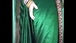 Indian elated Crossdresser Gaurisissy all round Untried Saree desirous of will not hear of beamy Breast together with categorization all round will not hear of nuisance